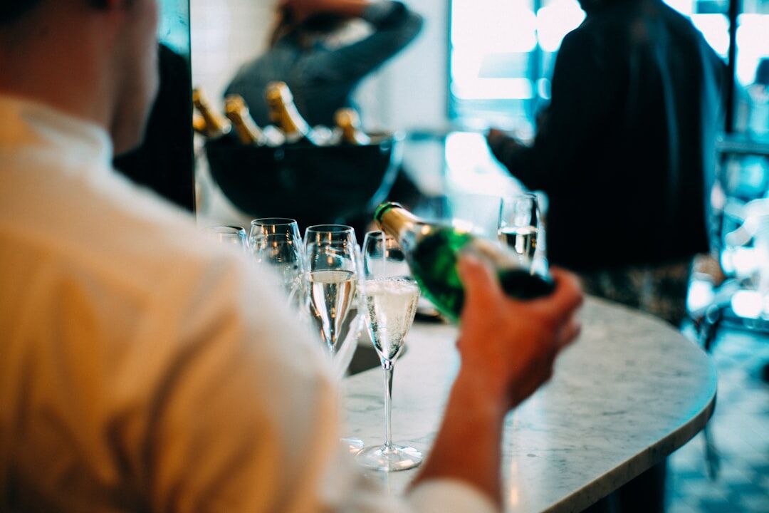 Danish business professionals networking at an event